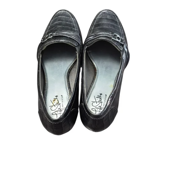 Life Stride Women's Metallic Gray Loafers Size 9 - Picture 8 of 8